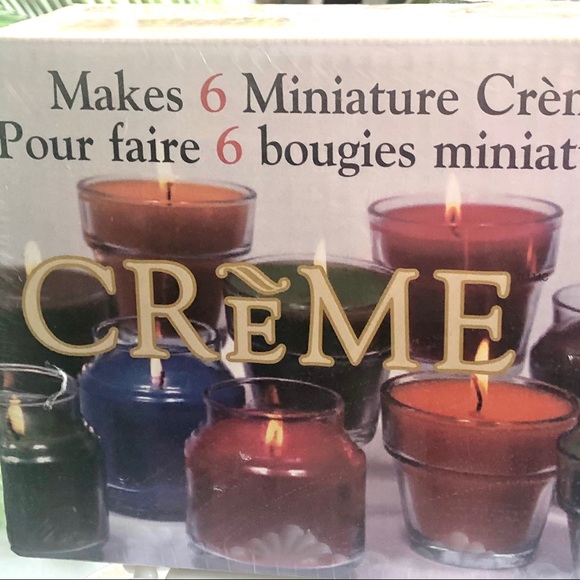 NIP Creme CANDLE Crafting MAKING KIT - Picture 2 of 7